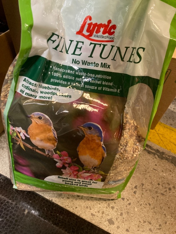 Photo 2 of  Lyric Fine Tunes Wild Bird Seed - No Waste Bird Food Mix - 15 lb. Bag