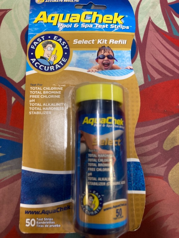 Photo 2 of Aquachek Select Refill for Swimming Pools 50 Strips