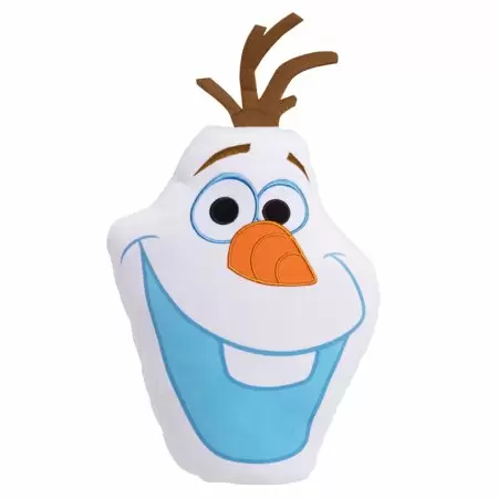 Photo 1 of  Disney Frozen 2 Character Head 16.5-inch Plush Olaf Soft Pillow Buddy Toy