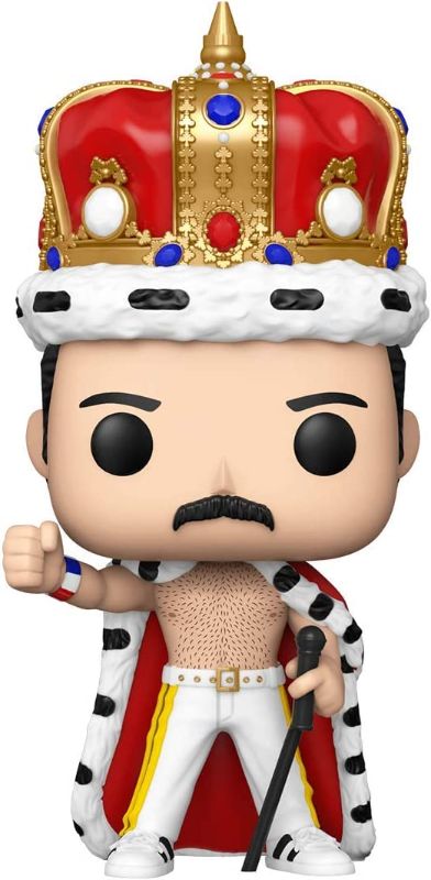 Photo 1 of Funko Pop! Rocks: Freddie Mercury King Multicolor, 3.75 inches
