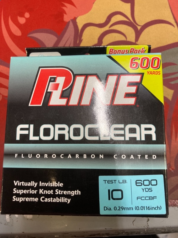 Photo 3 of  P-Line Floroclear Fishing Line, Clear, 10 lb. Test, 600yds