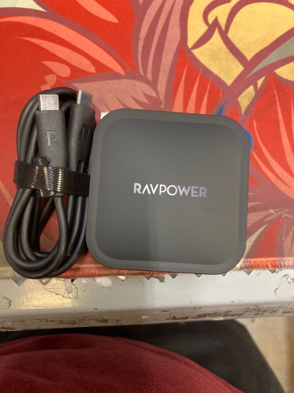 Photo 2 of  USB C Charger RAVPower 90W 2-Port Wall Charger PD 3.0 GaN Tech Type C