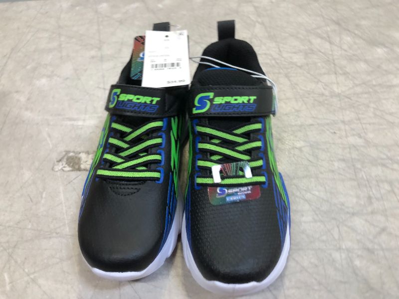 Photo 2 of Boys' S Sport by Skechers Otis Performance Sneakers - Black/Blue 13
