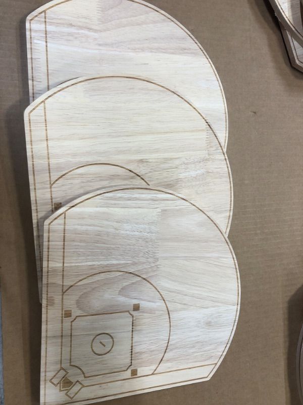 Photo 2 of 1ct Charcuterie Board / Cheese Board : Baseball Field 3 BOARD 