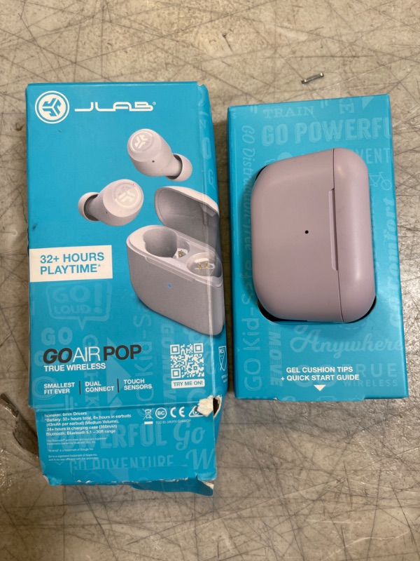 Photo 2 of JLab GO Air Pop True Wireless Bluetooth Earbuds

