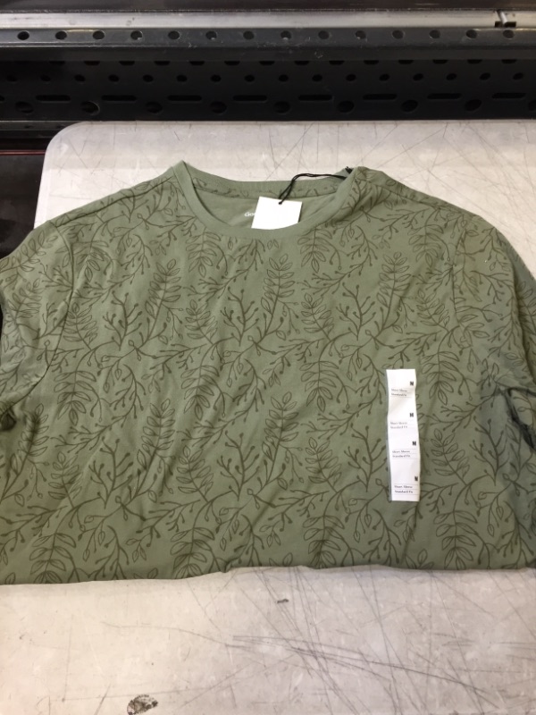 Photo 2 of  Men's Short Sleeve Novelty T-Shirt - Goodfellow & Co Sage Green/Tree M  ( 2 PACK )