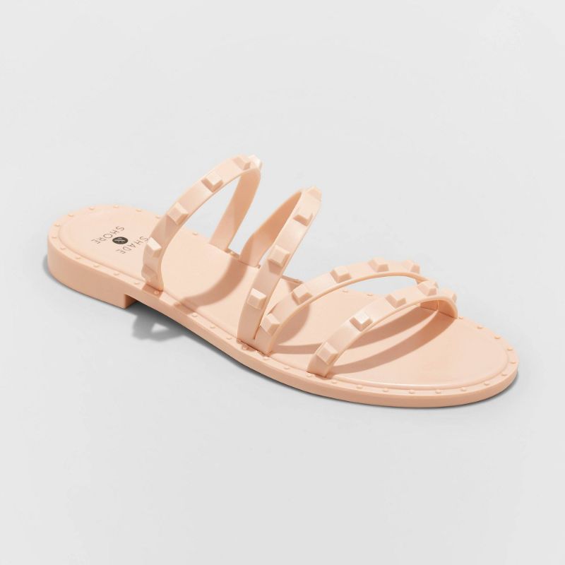 Photo 1 of  Women's Liv Jelly Slide Sandals - Shade & Shore Blush SIZE  8