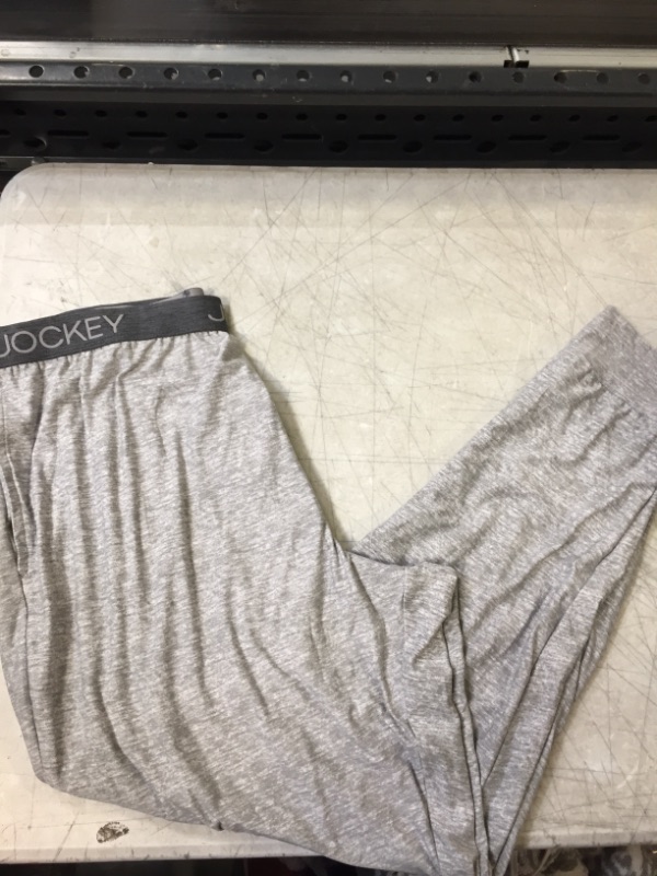 Photo 2 of  Jockey Generation Men's Solid Jogger Pajama Pants - Heathered Gray XL