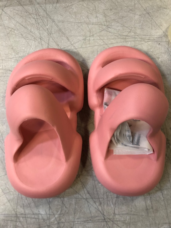 Photo 2 of  BRONAX Cloud Slippers for Women and Men | Pillow Slippers Bathroom Sandals | Extremely Comfy | Cushioned Thick Sole
SIZE 40-41 FACTORY SEALED