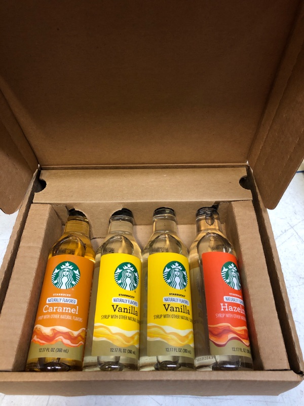 Photo 2 of 4 Starbucks Variety Pack Coffee Syrup 12.17 Oz. Each