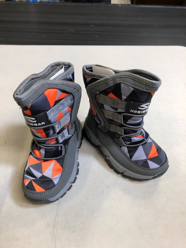 Photo 2 of Boys Girls Snow Boots Winter Waterproof Slip Resistant Cold Weather Shoes. Size 5.5

