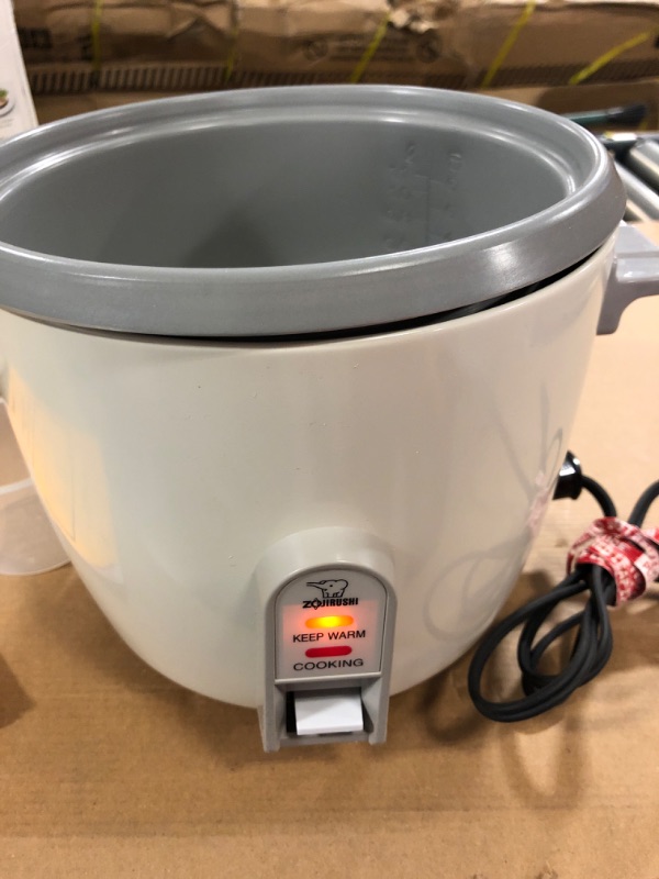 Photo 2 of Zojirushi NHS-06 3-Cup (Uncooked) Rice Cooker