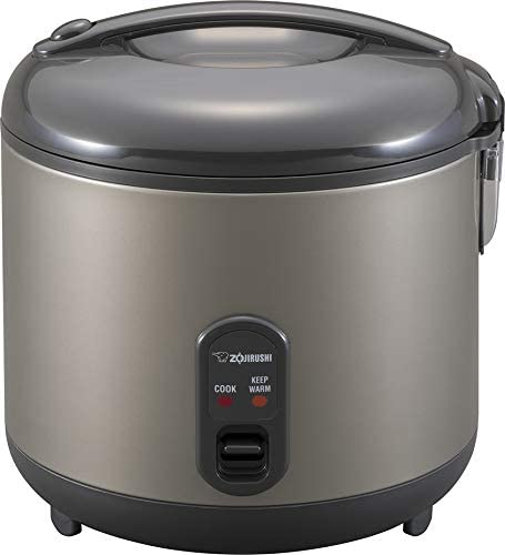 Photo 1 of Zojirushi NS-RPC18HM Rice Cooker and Warmer, 10-Cup, Metallic Gray
