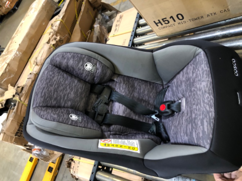 Photo 2 of Cosco Mighty Fit 65 DX Convertible Car Seat (Heather Onyx Gray)
