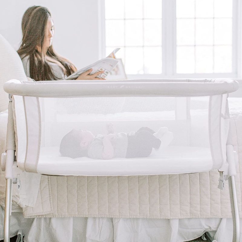 Photo 1 of Baby Delight Beside Me Dreamer Bassinet & Bedside Sleeper | Driftwood Grey, Driftwood Grey
