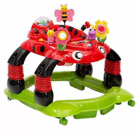 Photo 1 of Delta Children Lil Play Station 4-in-1 Activity Walker - Sadie The Ladybug	