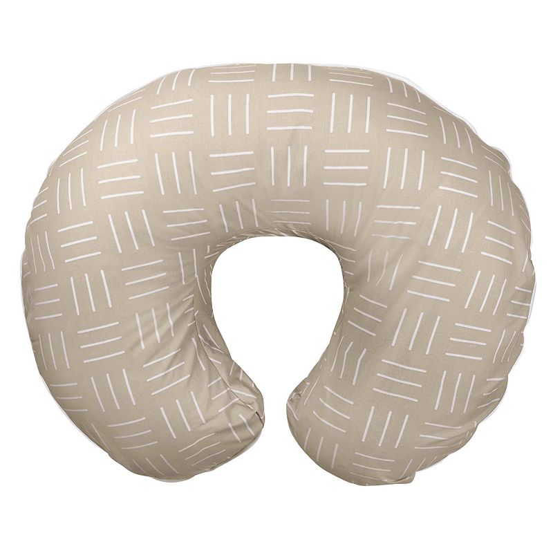 Photo 1 of Boppy Organic Nursing Pillow and Positioner | Sand Criss Cross 