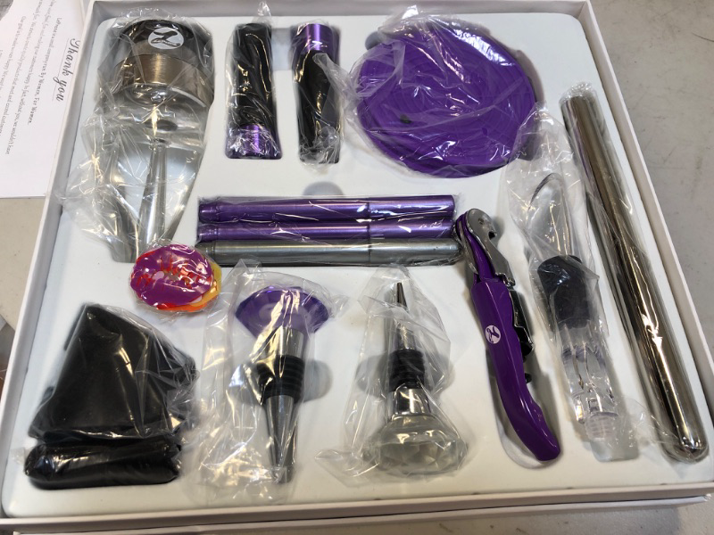 Photo 1 of  Wine Opener Set, Wine Accessories --- package damage 