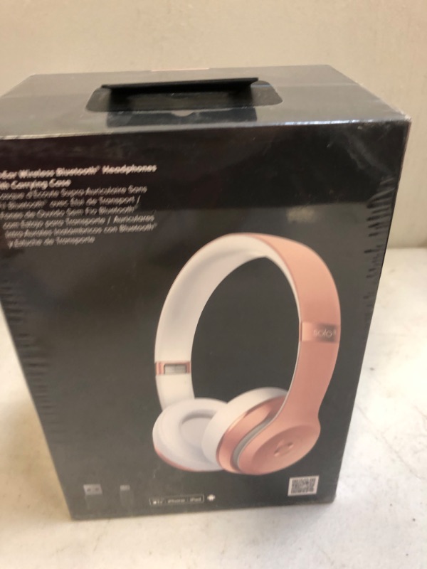 Photo 4 of Beats by Dr. Dre Solo3 Wireless On-Ear Headphones Rose Gold---factory sealed