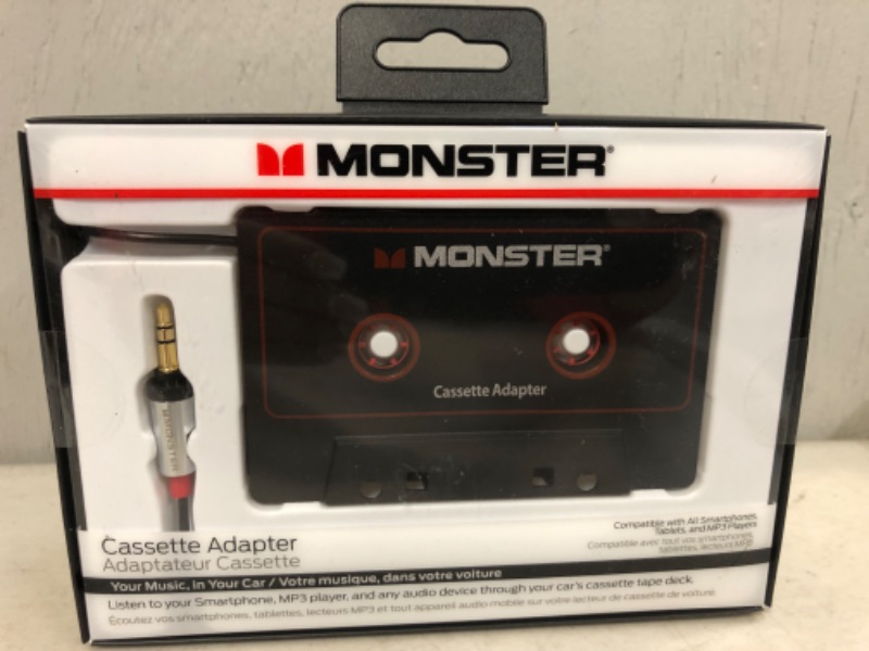 Photo 2 of Monster Cassette Adapter 800 for MP3s & Smartphones---factory sealed