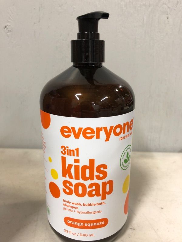 Photo 2 of EO Products Everyone Soap For Every Kids, Orange Squeeze - 32 oz