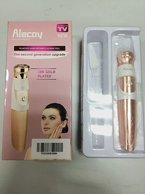 Photo 1 of Facial Hair Remover, Electric Hair Removal for Women's Face Underarm Chin Cheek Leg Arm and Full Body with a Brush
