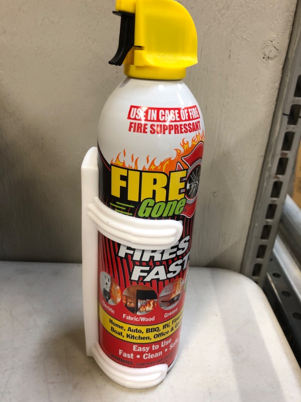 Photo 2 of 16 oz. A:B:C Multiple Use Fire Extinguisher Spray Suppressant with Bracket