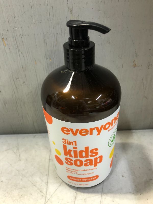 Photo 2 of EO Products Everyone Soap For Every Kids, Orange Squeeze - 32 oz