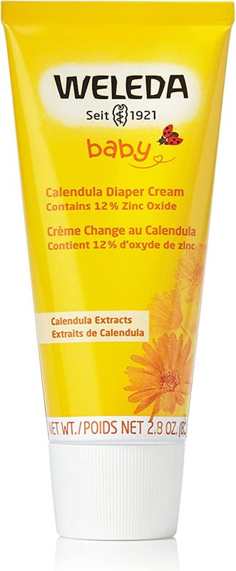 Photo 1 of Weleda Baby Calendula Diaper Cream, 2.8 Fluid Ounce, Plant Rich Protection with Calendula, Chamomile, Sweet Almond Oil, Lanolin and Zinc OxideWeleda Baby Calendula Diaper Cream, 2.8 Fluid Ounce----exp date 01-2023