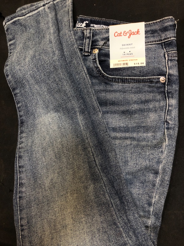 Photo 1 of Cat & Jack Girls Skinny Jeans Size 14 Plus