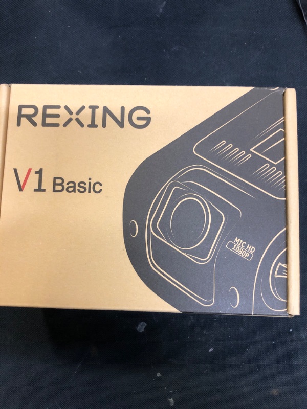 Photo 2 of Rexing V1 Basic Dash Cam 1080P FHD DVR Car Driving Recorder, 2.4" LCD Screen 170°Wide Angle, G-Sensor, WDR, Parking Monitor, Loop Recording
FACTORY SEALED 