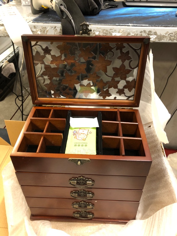 Photo 2 of Wooden Jewelry Box
