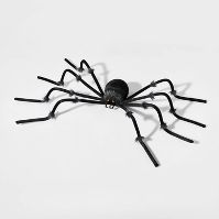 Photo 1 of 50" Plush Spider Black Halloween Decorative Prop - Hyde & EEK! Boutique