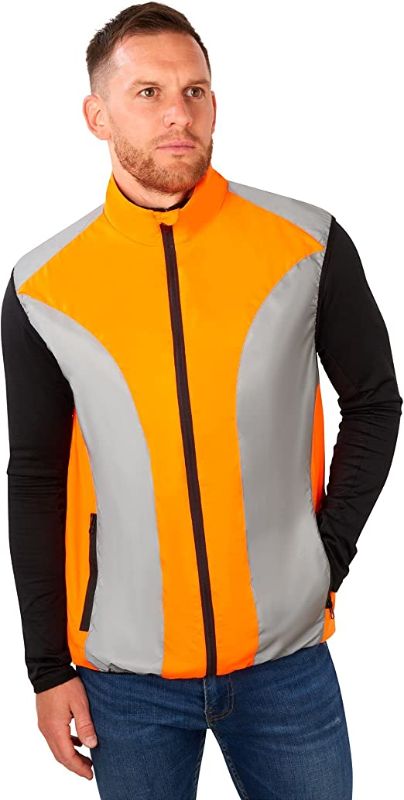 Photo 1 of BTR High Visibility Reflective Running and Cycling Gilet and Vest
SMALL