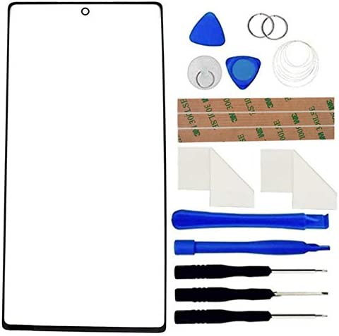 Photo 1 of  Front Screen Glass Outer Panel Lens Replacement +OCA Repair Tools Kit Compatible with Samsung Galaxy Note10+ Plus N975 N975U 6.8inch Black Adhesive