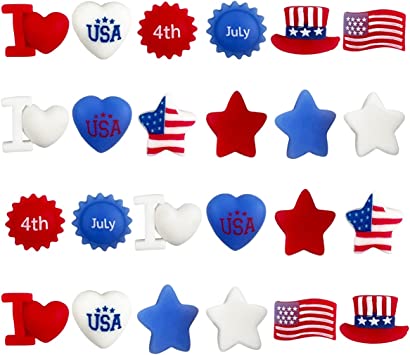 Photo 1 of 4th of July Mochi Squishy Toys Stress Relief Squishies for Kids Boys Girls Toddlers Fourth of July Party Supplies Favors Decorations Decor Accessories Gifts