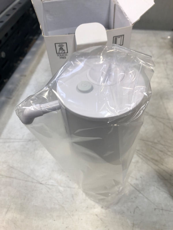 Photo 1 of Automatic Soap Foam Dispenser, Refillable Touchless Hand Sanitizer Dispenser, Battery Operated Electric Liquid Soap Foaming Dispenser for Home Bathroom, Kitchen, Restaurant, School, Office, 11.83oz
