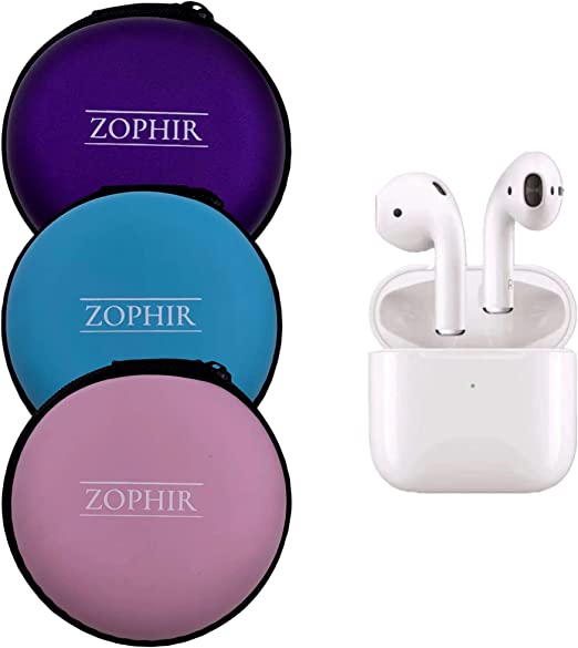 Photo 1 of 3 Pack - Headphone Earbud Carry Case – Small, Lightweight, Portable Carrying for Wireless Earbuds Case (3). 2 COUNT 
