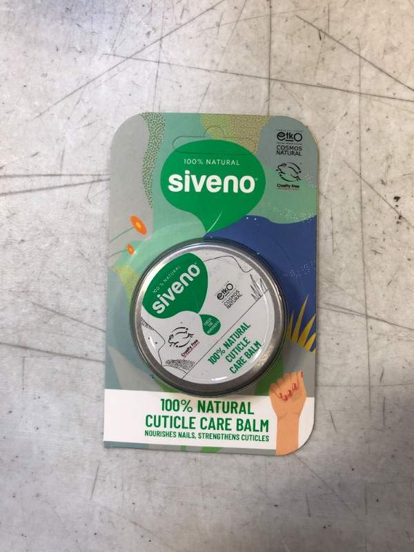 Photo 1 of Siveno - All-Natural Nail and Cuticle Care Balm, Cruelty-free, Paraben-free, and Vegan Cuticle Nourishing Balm with Vitamin E and Natural Oil for Nails and Cuticles, 0.5 oz