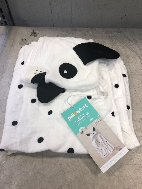 Photo 1 of 25x50 Puppy Hooded Towel - Pillowfort