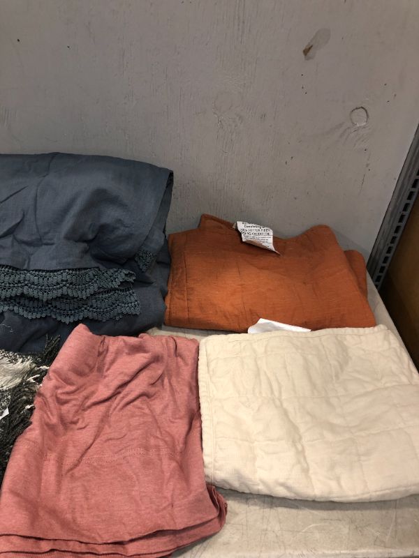 Photo 1 of BAG LOT OF BEDDING ITEMS --DIFFERENT STYLES ANS SIZES --SOLD AS IS --