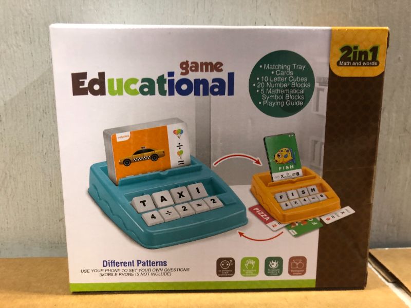 Photo 1 of Educational Toys for 3 4 5 Year Old Boys Gift, Matching Letter Game Preschool ABC Learning Toys for Kids Ages 4-8 Years, Christmas Birthday Gifts for 3-6 Year Old Boys Toddler Toys Age 2-4