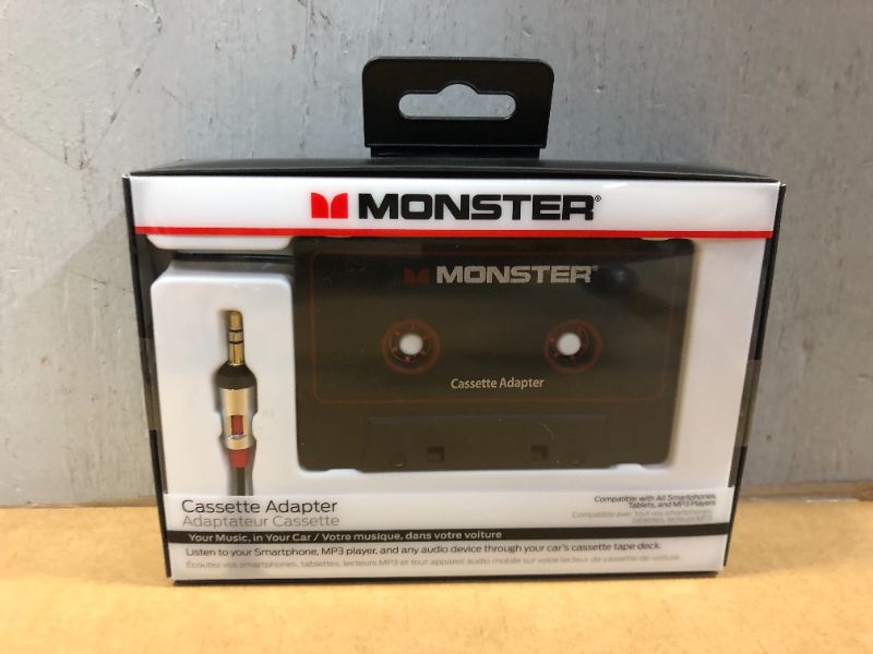 Photo 2 of Monster Cassette Adapter 800 for MP3s & Smartphones