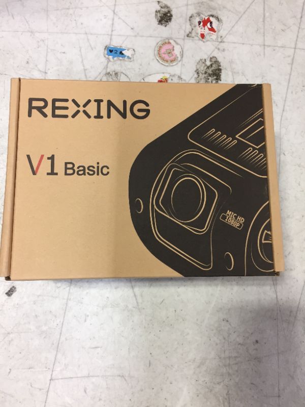 Photo 2 of Rexing V1 Basic 1080p Dashcam W/ G-Sensor
