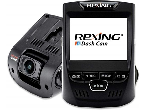 Photo 1 of Rexing V1 Basic 1080p Dashcam W/ G-Sensor
