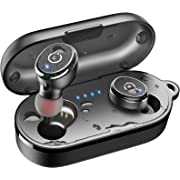 Photo 1 of TOZO T10 Bluetooth 5.3 Wireless Earbuds with Wireless Charging Case IPX8 Waterproof Stereo Headphones in Ear Built in Mic Headset Premium Sound with Deep Bass for Sport Black
FACTORY SEALED