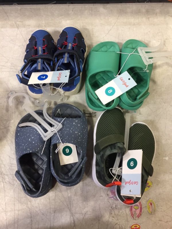 Photo 1 of BAG LOT -- KIDS SHOES SIZE 7,8, AND 9