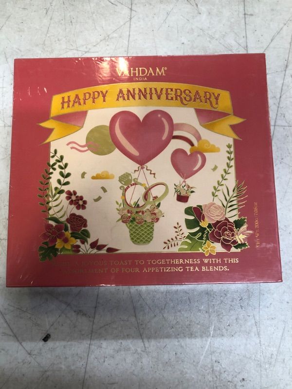 Photo 1 of Anniversary Tea Gift For Women & Men, OPRAH'S FAVORITE BRAND - 4 TEAS, 100 SERVINGS - Award Winning Aniversary Gift for Couple
