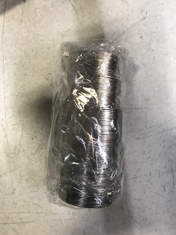 Photo 2 of 100 Pcs Mason Jar Lids, Canning Lids Regular Mouth for Ball, Kerr Jars - Leak Proof Split-Type Lids with Seals Rings(2.75in Lids) (Silver)
