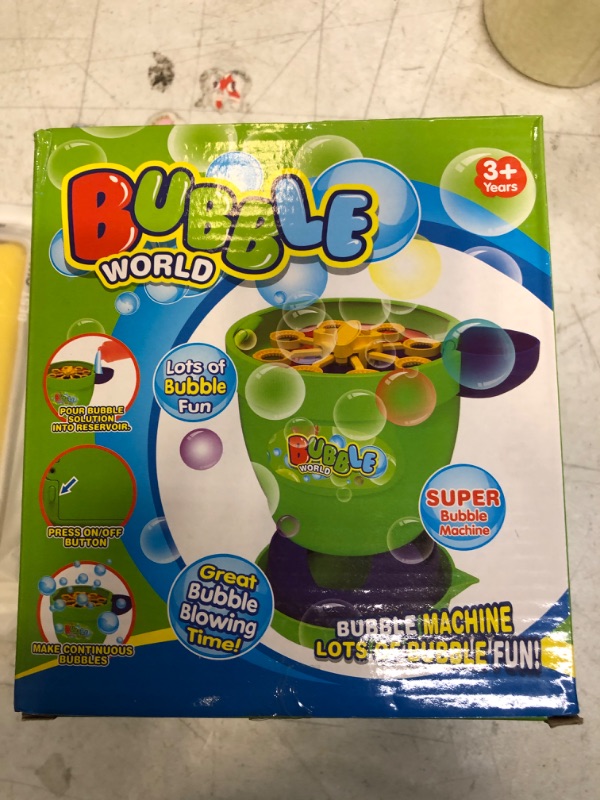 Photo 1 of BUBBLE MACHINE  LOST OF FUN 